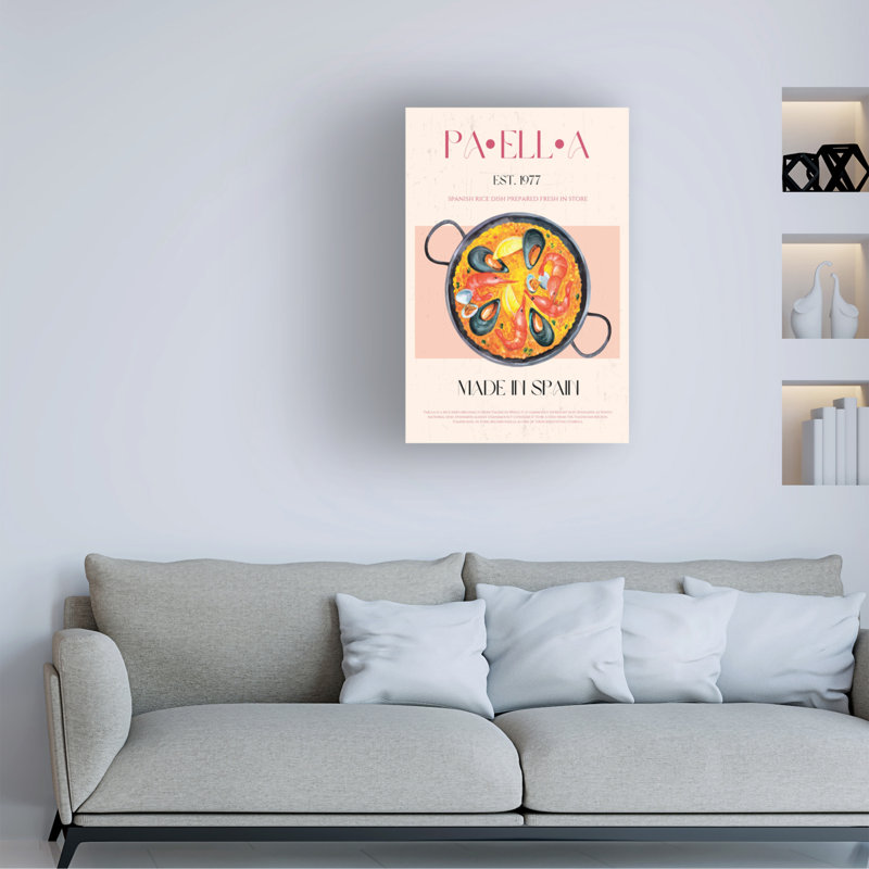 «Nazma Khokhar Paealla», reproduction sur toile, H 19 po x l 12 po x P 2 po