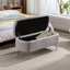 Banc repose-pieds polyvalent avec rangement et design élégant pour la maison-1361024335