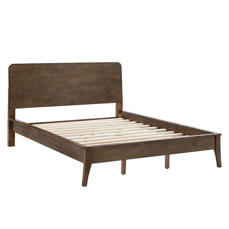 Olympia Platform Bed, Full, Walnut