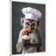 «The Vervet Pastry Chef» par Keyshanna, reproduction d'art sur toile encadrée-1635956634