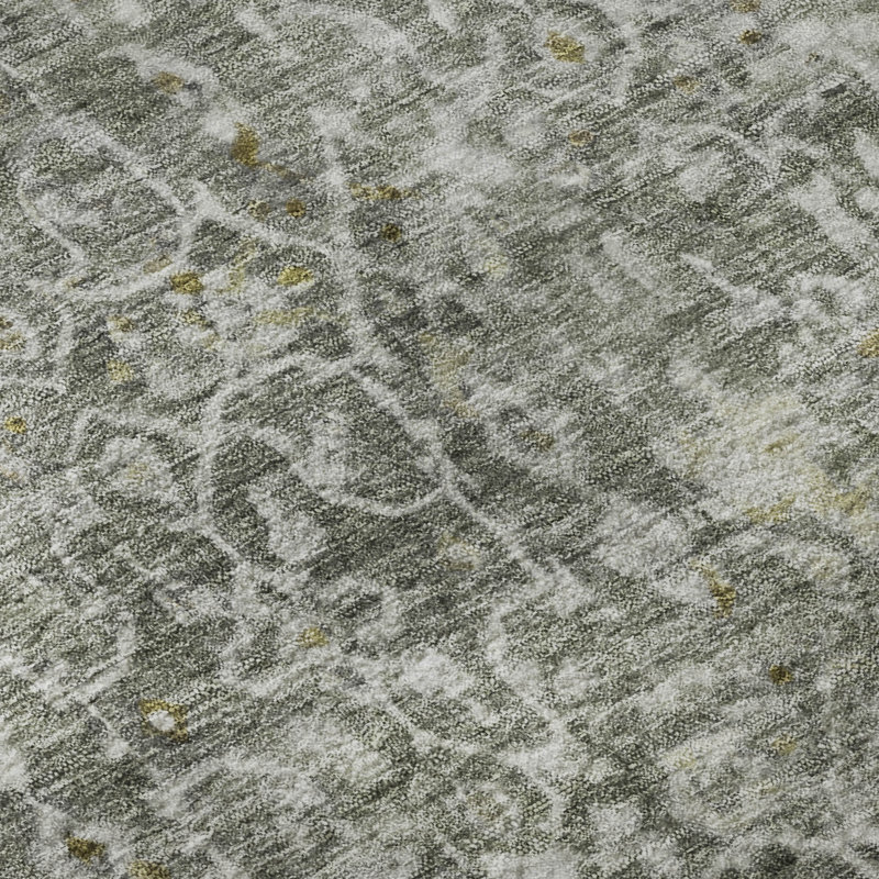 Premium Machine Washable Lubbers AMF1752 Lattice Rug, Rectangle 5' x 7'6"