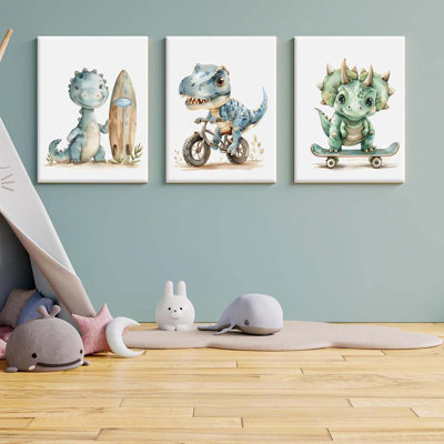 3 Piece Wrapped Canvas Print