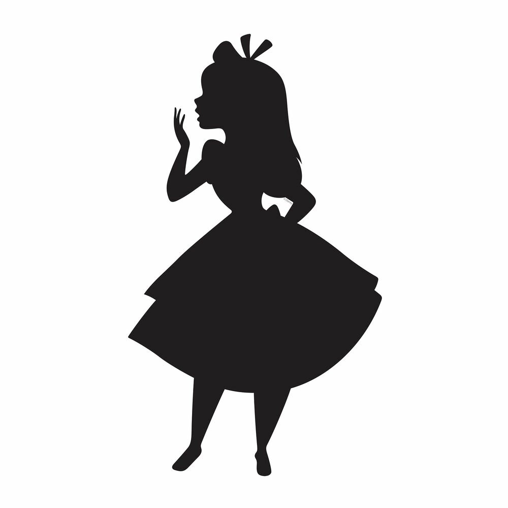 Poster Alice Silhouette