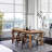Teak Solid Wood Dining Table-19183331