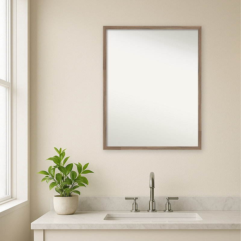 Miroir de salle de bain mural Alixandra, 29.25" x 23.25"