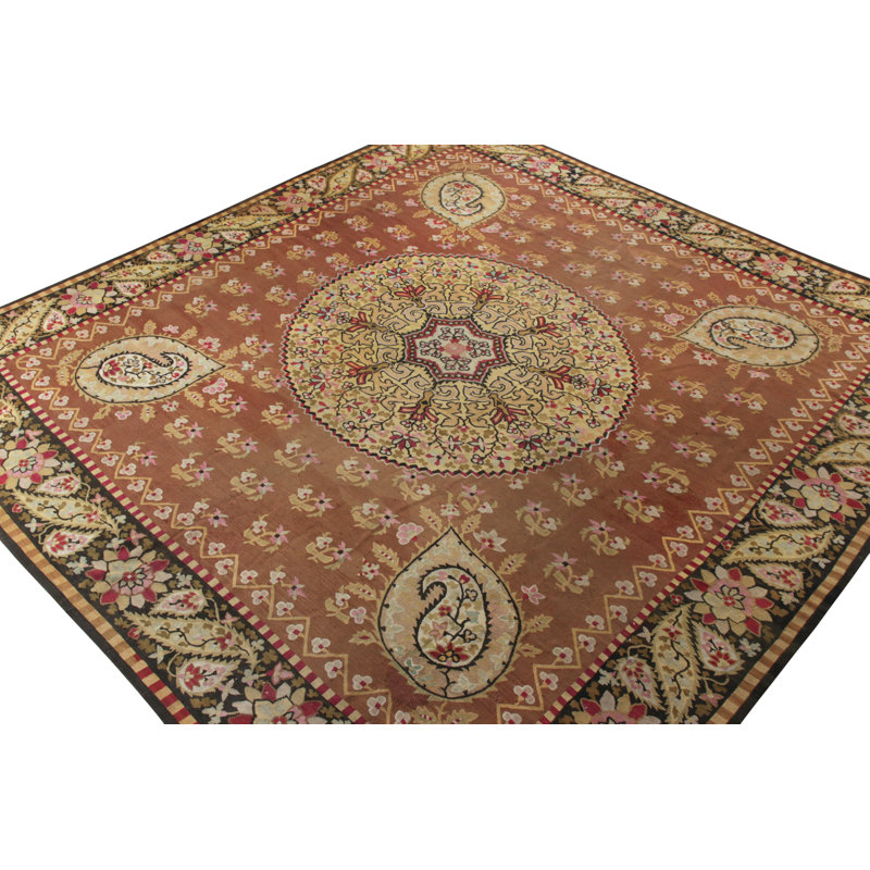 One-of-a-Kind 12'1" X 12'9" Hand Knotted Area Rug