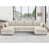 Beige 100% Linen selected