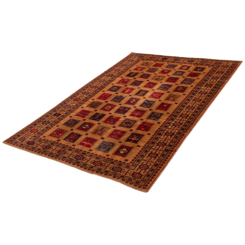 Teimani Light Brown Rug 6'7" x 9'10"