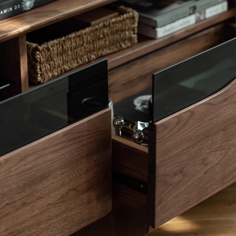 Modern simple popular TV cabinet, 78.74"