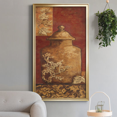 Asian Nuvo I - Peinture sur toile encadrée