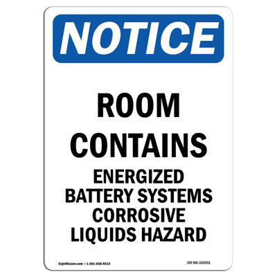Room Contains Energized Sign