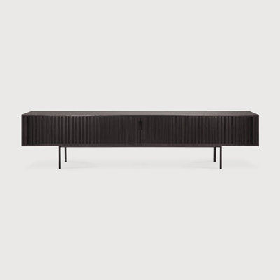 Roller Max Solid Wood TV Stand