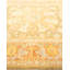 Tapis unique vert / ivoire noué à la main de conception unique 8 pi 3 po x 13 pi 5 po Keenan