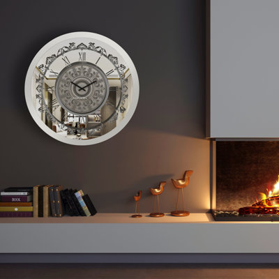 Teasley Wood Wall Clock