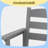 7PC Modern Outdoor Dining Set for 6, Durable HDPE Table and Chairs with Comfortable Ergonomic Design-870706890