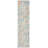 Riccio Abstract Blue/Beige/Orange Area Rug-1538313108