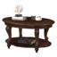 Table basse ovale en bois-695439907