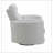 Sagen Beige Boucle Glider Recliner with Swivel