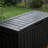 75 Gallon Wood-grain Style Lockable Deck Box With Wheels, Water Resistant Resin-124874862