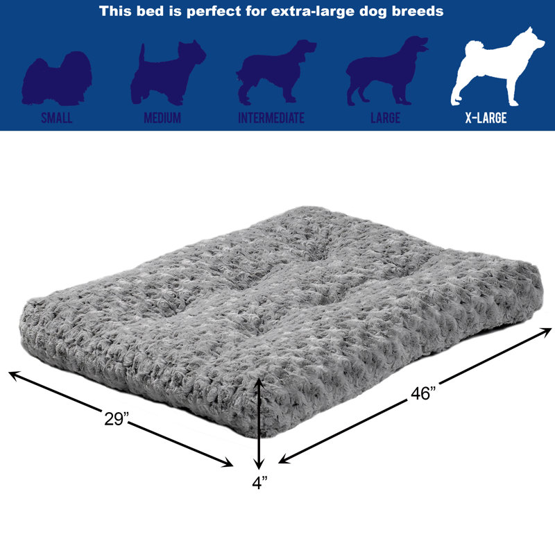 Lit pour animaux Quiet Time, Très grand (l 46 po x P 29 po x H 2 po)