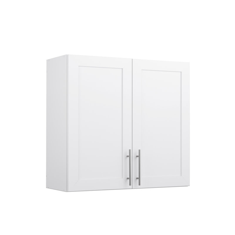 Whiffen Wall Cabinet with Panel Doors 12.75" D x 32" W x 30" H