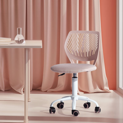 Elkland 360° Swivel Mesh Fabric Writing Office Task Chair with Height Adjustable for Teenager