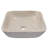 Eden Bath 15.75'' Stone Square Bathroom Sink