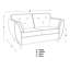 Marylin 2 Seater Leather Tufted Sofa-1007120398-1008574410
