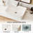 48" Wall-Mounted Bathroom Vanity with Ceramic Vessel Sink Pre-Assembled Floating Vanity with Soft-Close Drawers Solid Wood Board Base Cabinet