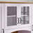 66.9"W Kitchen Pantry Cabinet Buffet Table