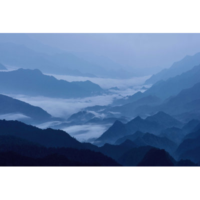 " Misty Mountains VIII " Painting Print