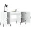 Bowerville Metal Base Writing Desk-443421946