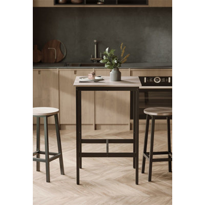 Metal Base Dining Table