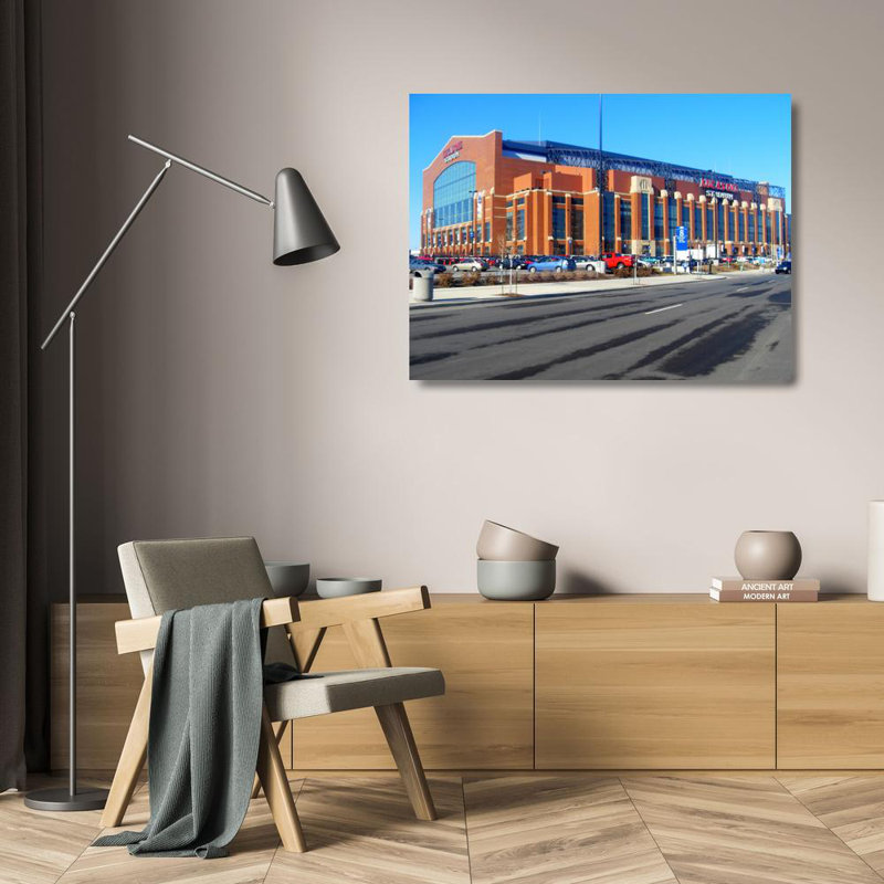Lucas Oil Stadium, 18" H x 24" W