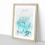 Boats in the Maldives - Picture Frame Painting Print-56741590-56741589