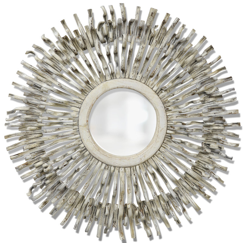 Miroir décoratif Zoticus, Blanchies, 41 po x 41 po