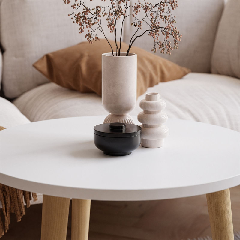 Zack Coffee Table, White