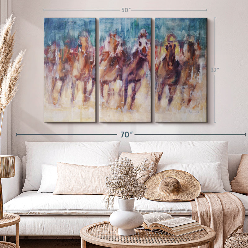 Impression finale sur toile, H 50 po x l 32 po