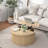 Lift Top Coffee Table With Storage, Fluted Round Coffee Tables-1249099888