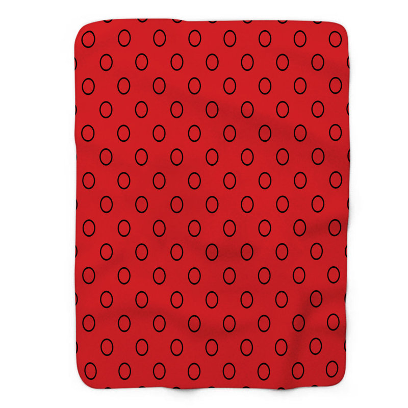 Couverture noire en sherpa de qualité supérieure 1 pièce 0161, L 50 po x L 60 po
