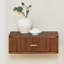 Tablette murale en bois massif Fig