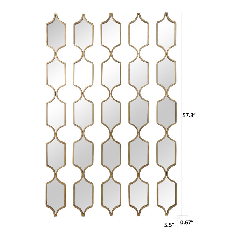 Jaqwon Metal Rectangle Mirror