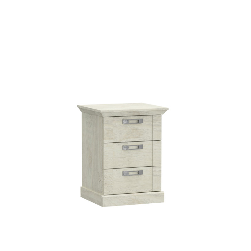 Aleisha 49.8cm W Manufactured Wood Bedside Table