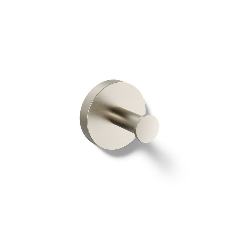 Elate Robe Hook, Brushed Nickel