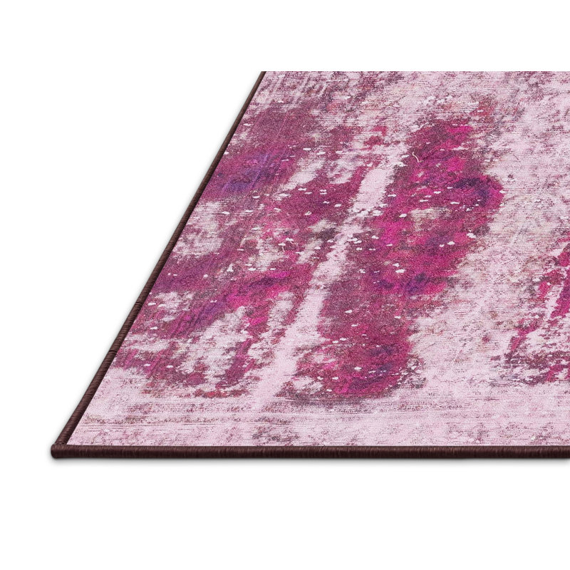Abstract Indoor Rug, Runner 2' x 5'