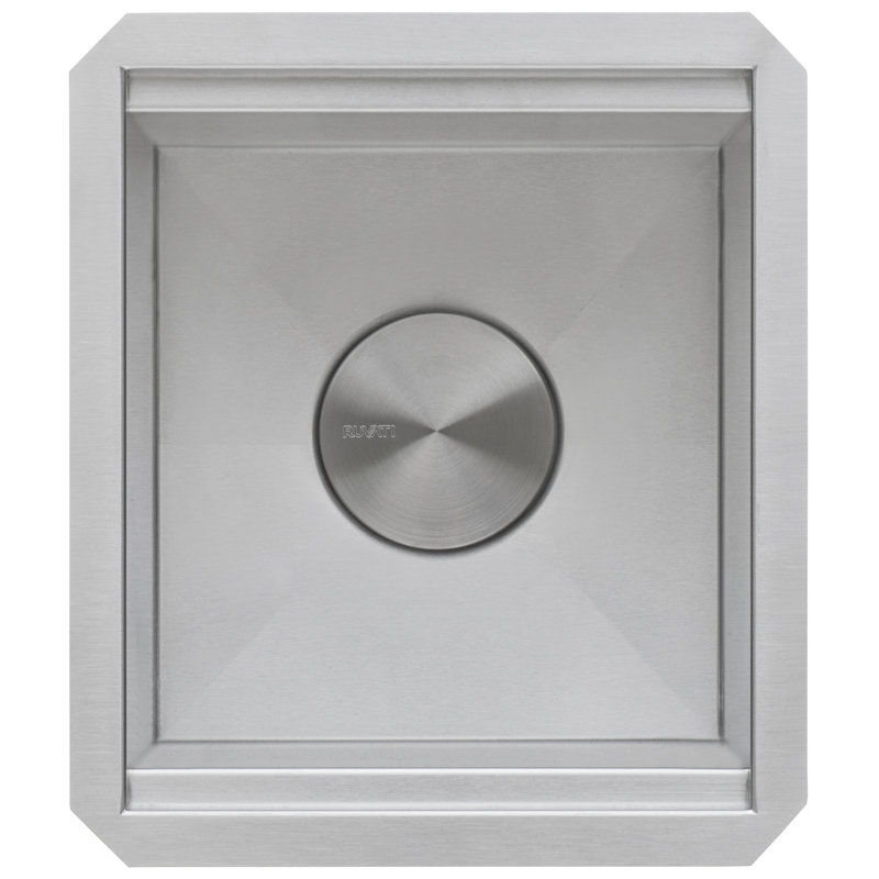30" L x 19" W Undermount Kitchen Sink with Accessories, 15" L x 13" W
