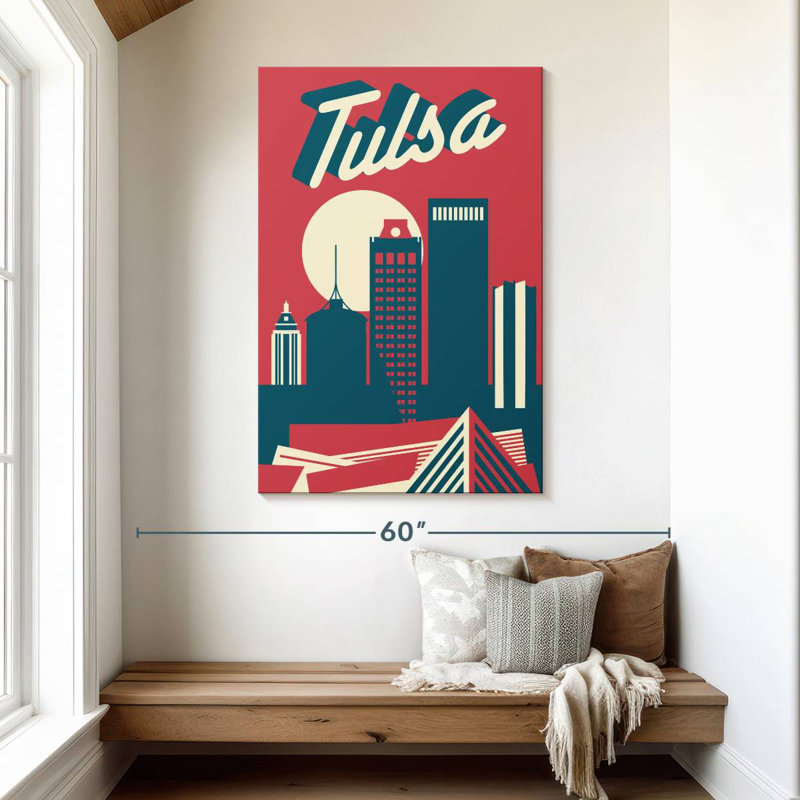 Aime Tulsa, H 48 po x l 32 po