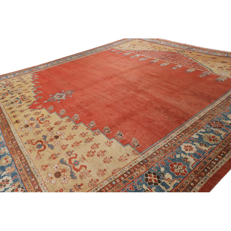 Antique One-of-a-Kind 18’X20’6 Hand Knotted Area Rug