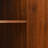 Mid-Century Modern Walnut Sideboard with Geometric Carved Doors