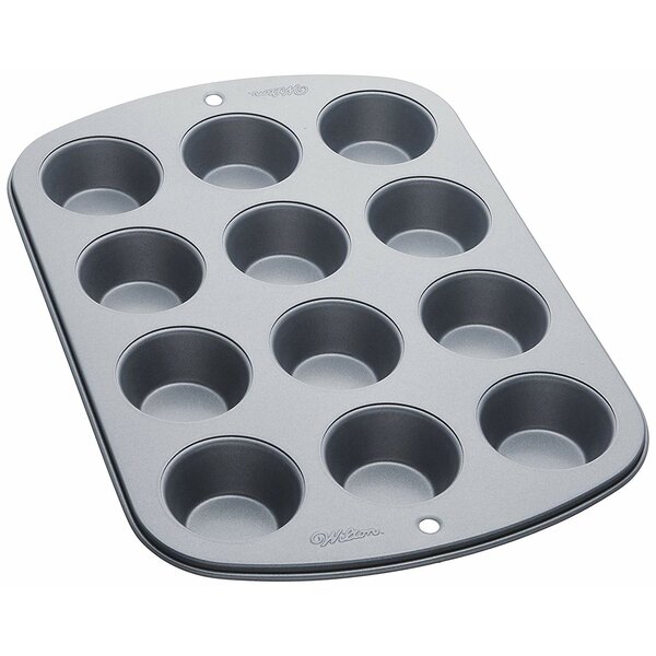  Wilton Easy-Flex Silicone Mini Muffin Pan, 12-Cup, Blue: Muffin  Pans: Home & Kitchen